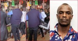 The officer was busted demanding bribe.